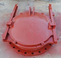 法蘭式鑄鐵圓閘門